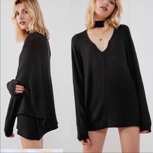 Urban Outfitters Black Mock Neck Sweater
